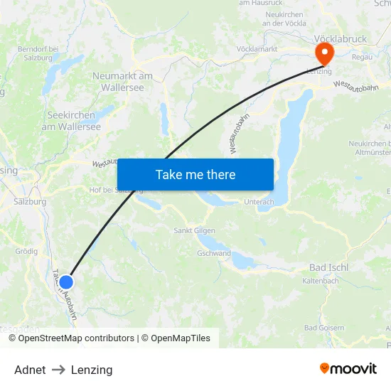 Adnet to Lenzing map