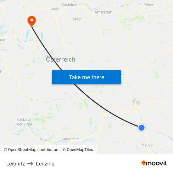 Leibnitz to Lenzing map