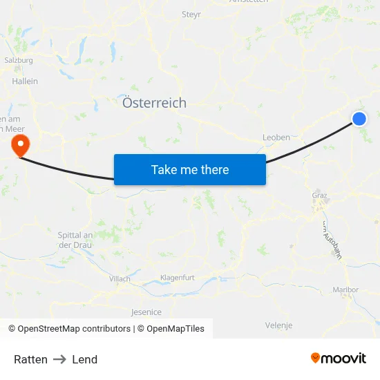 Ratten to Lend map