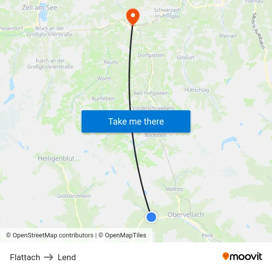 Flattach to Lend map
