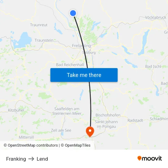 Franking to Lend map