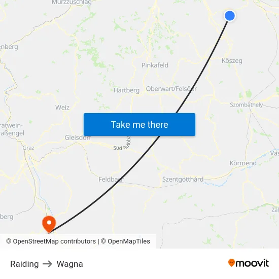 Raiding to Wagna map