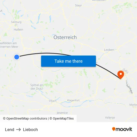 Lend to Lieboch map