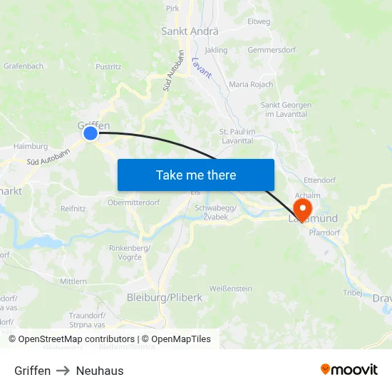 Griffen to Neuhaus map