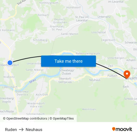 Ruden to Neuhaus map