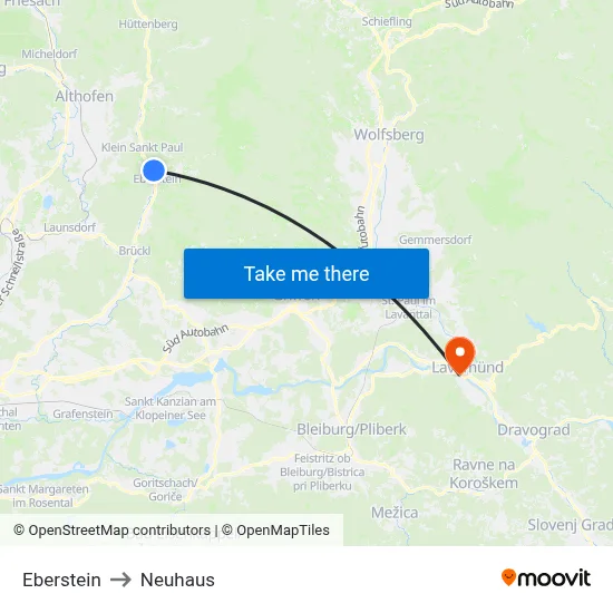 Eberstein to Neuhaus map