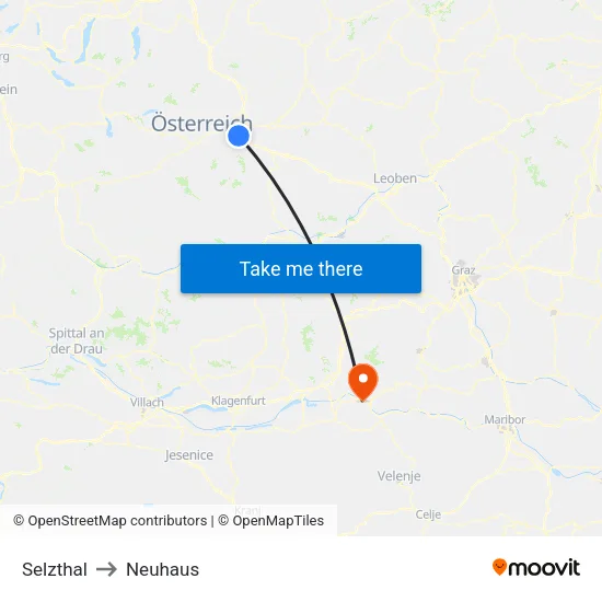 Selzthal to Neuhaus map