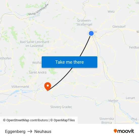 Eggenberg to Neuhaus map