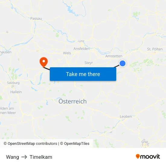 Wang to Timelkam map