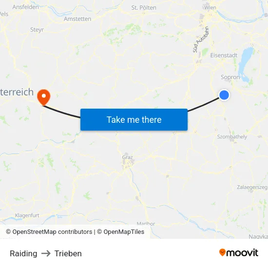 Raiding to Trieben map