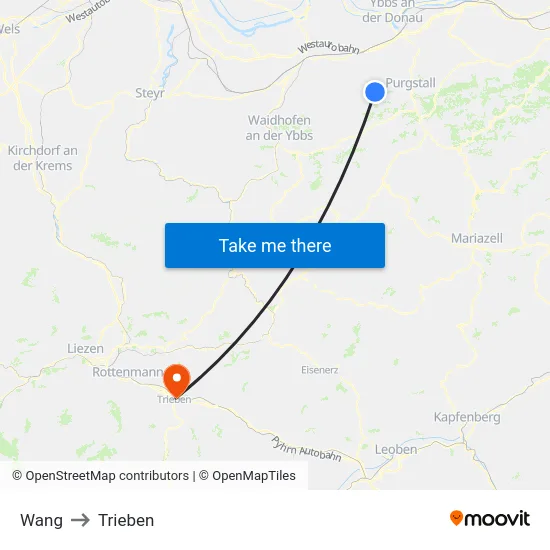 Wang to Trieben map