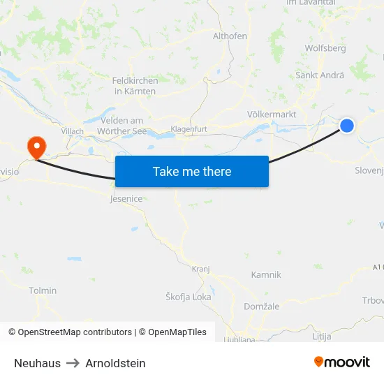 Neuhaus to Arnoldstein map