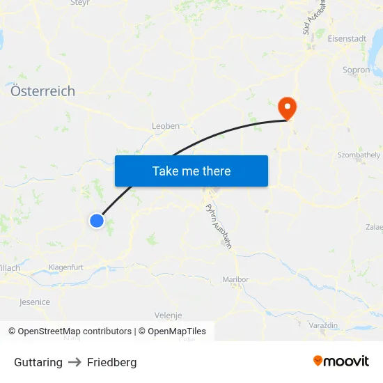 Guttaring to Friedberg map