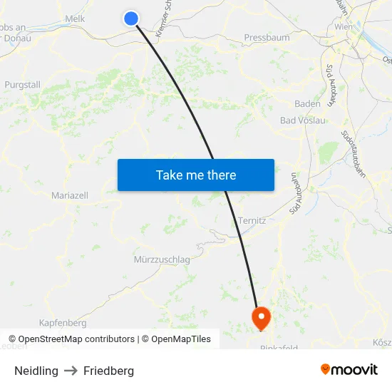 Neidling to Friedberg map