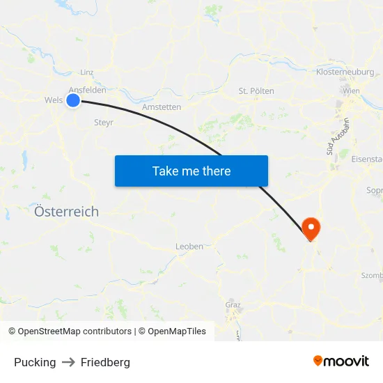 Pucking to Friedberg map