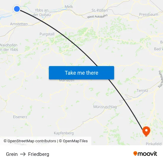 Grein to Friedberg map