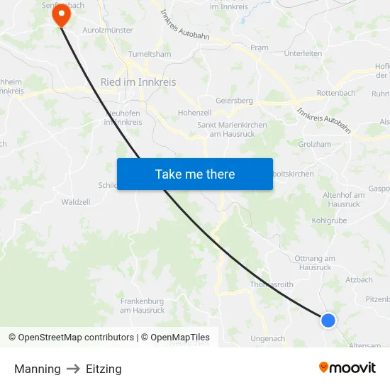 Manning to Eitzing map