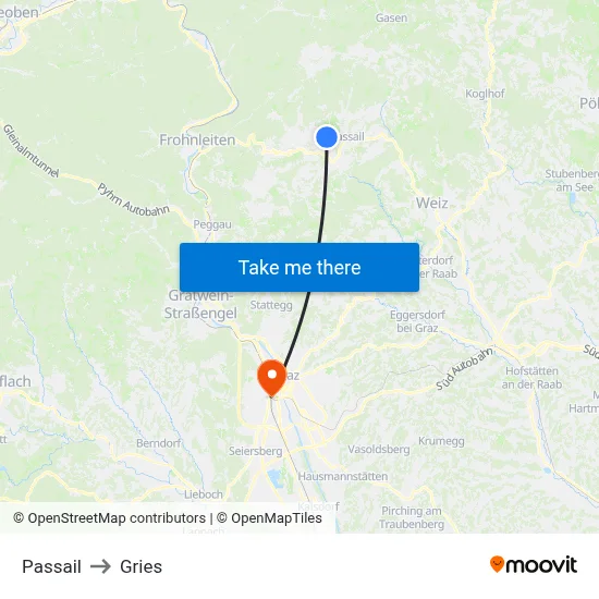 Passail to Gries map