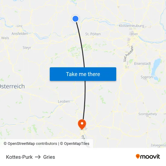 Kottes-Purk to Gries map