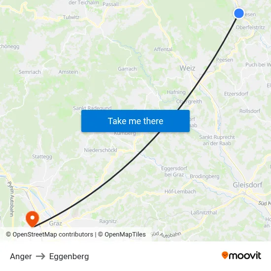 Anger to Eggenberg map