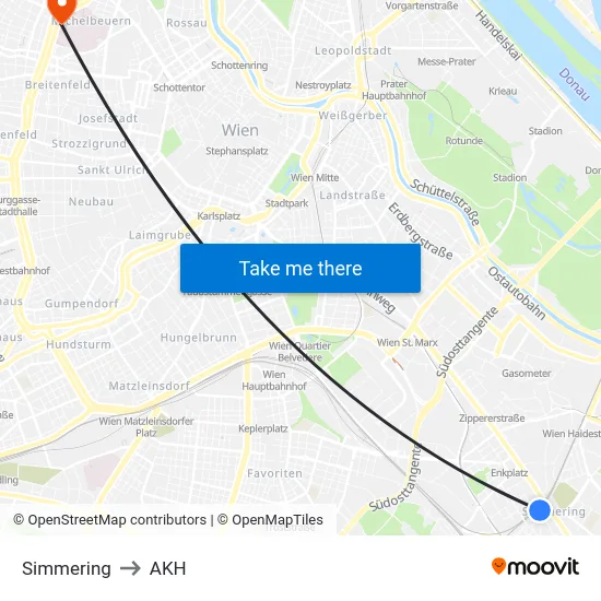 Simmering to AKH map