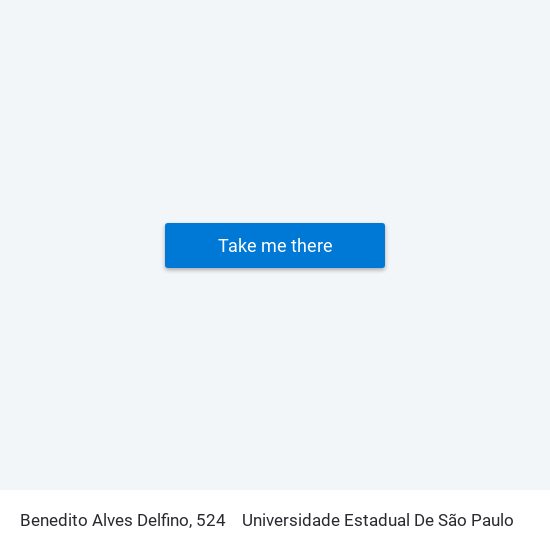 Benedito Alves Delfino, 524 to Universidade Estadual De São Paulo map