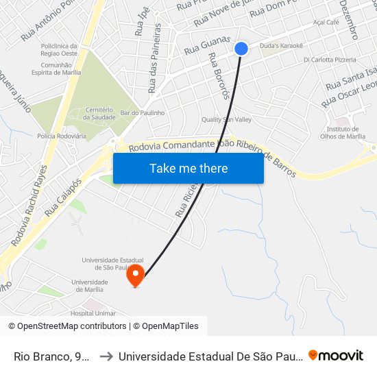 Rio Branco, 920 to Universidade Estadual De São Paulo map