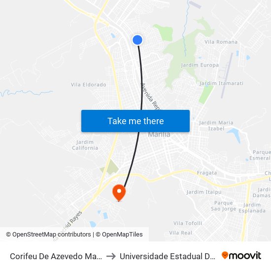 Corifeu De Azevedo Marquês, 215 to Universidade Estadual De São Paulo map