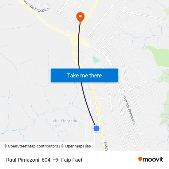 Raul Pimazoni, 604 to Faip Faef map