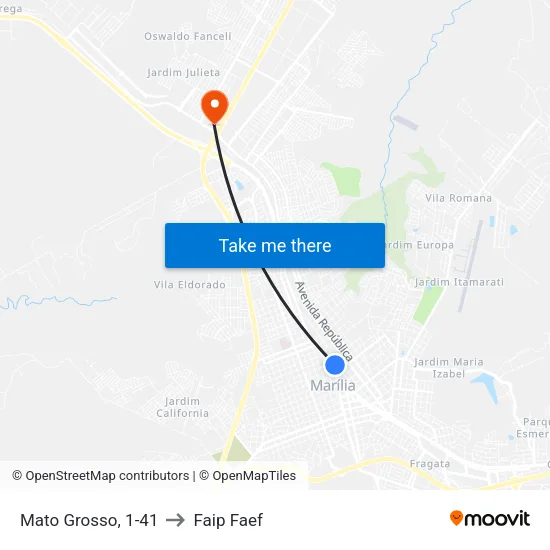 Mato Grosso, 1-41 to Faip Faef map