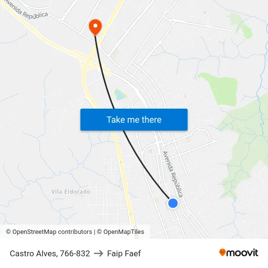 Castro Alves, 766-832 to Faip Faef map