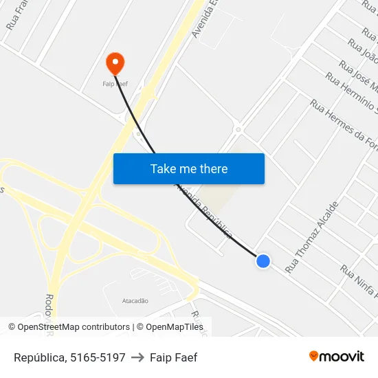 República, 5165-5197 to Faip Faef map