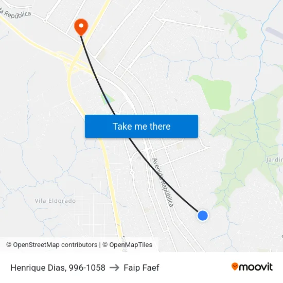 Henrique Dias, 996-1058 to Faip Faef map