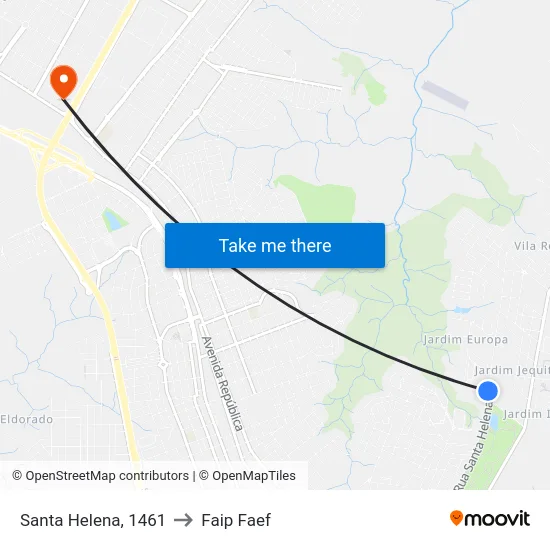 Santa Helena, 1461 to Faip Faef map