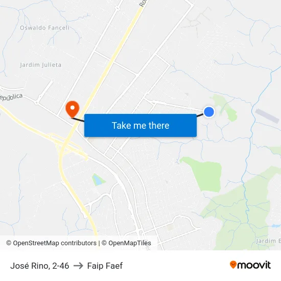 José Rino, 2-46 to Faip Faef map