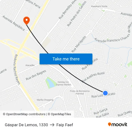 Gáspar De Lemos, 1330 to Faip Faef map