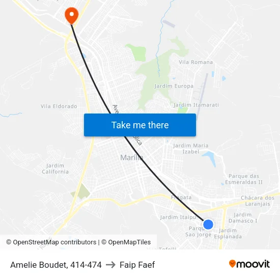 Amelie Boudet, 414-474 to Faip Faef map