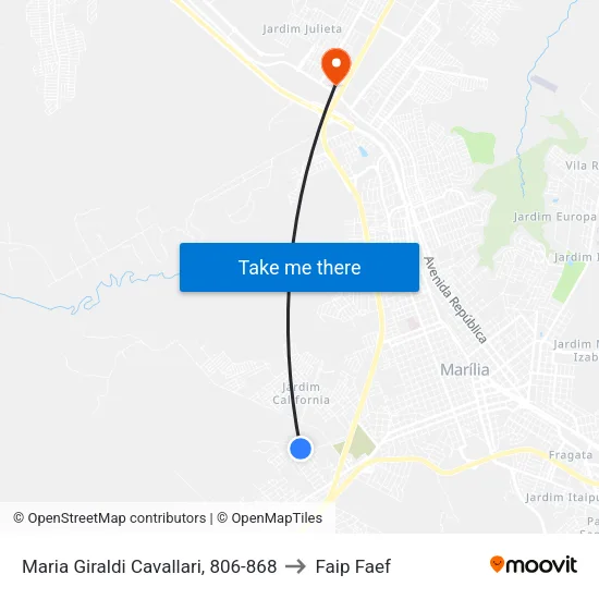 Maria Giraldi Cavallari, 806-868 to Faip Faef map