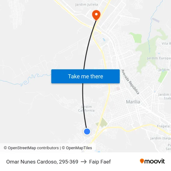 Omar Nunes Cardoso, 295-369 to Faip Faef map