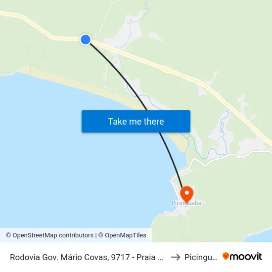 Rodovia Gov. Mário Covas, 9717 - Praia Da Fazenda to Picinguaba map