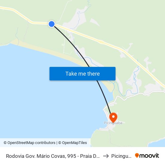 Rodovia Gov. Mário Covas, 995 - Praia Da Fazenda to Picinguaba map