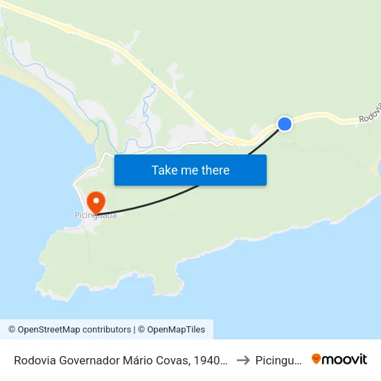 Rodovia Governador Mário Covas, 19407-23681 to Picinguaba map