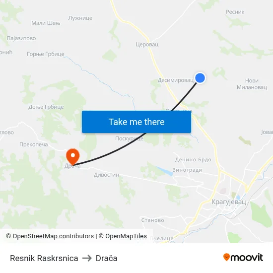 Resnik Intersection to Draca map