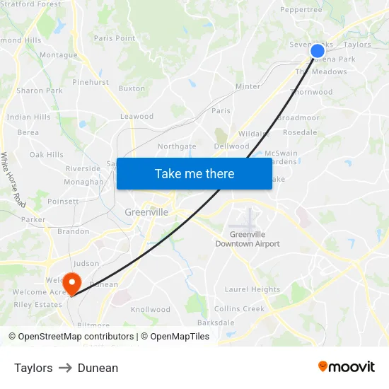 Taylors to Dunean map