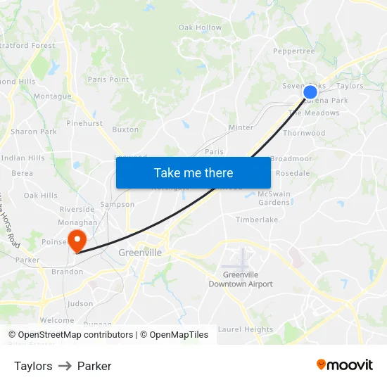 Taylors to Parker map