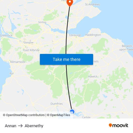Annan to Abernethy map