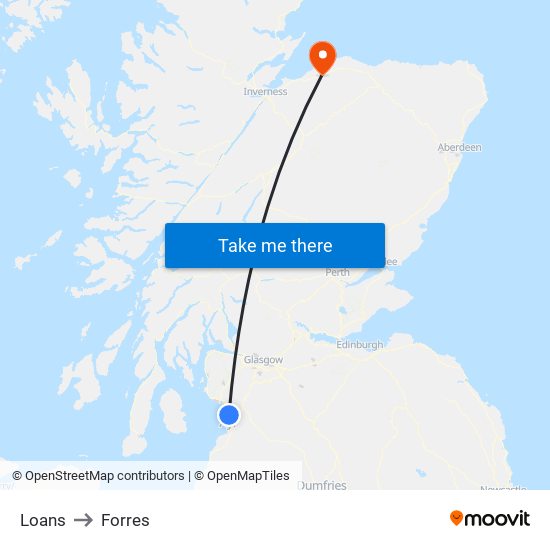 Loans to Forres map