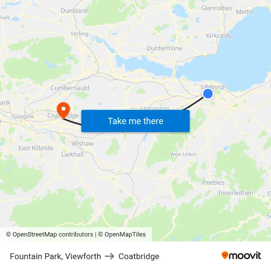 Fountain Park, Viewforth to Coatbridge map