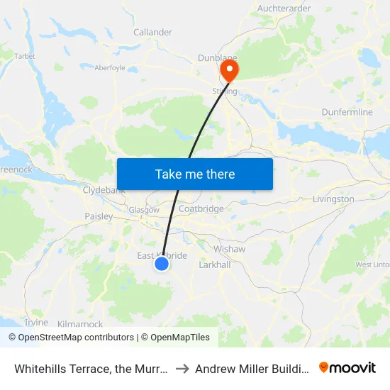 Whitehills Terrace, the Murray to Andrew Miller Building map
