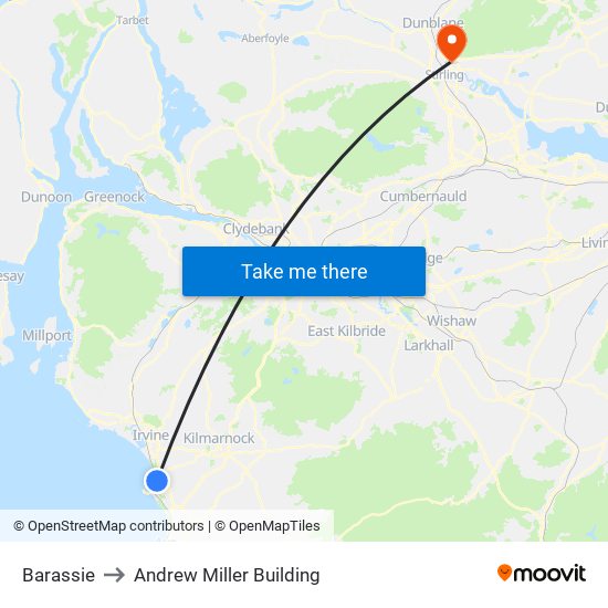 Barassie to Andrew Miller Building map